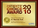 Patients' Choice Award 2010